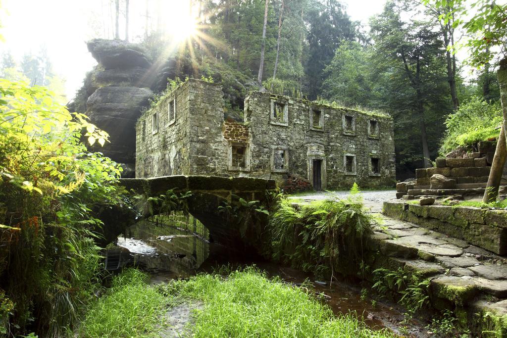 Apartmán - Dům Českého Švýcarska Krasna Lipa Exterior foto